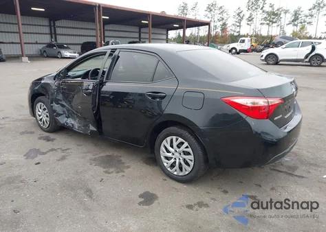 2018 Toyota Corolla Le из США, поврежденный, VIN 2T1BURHE4JC102734